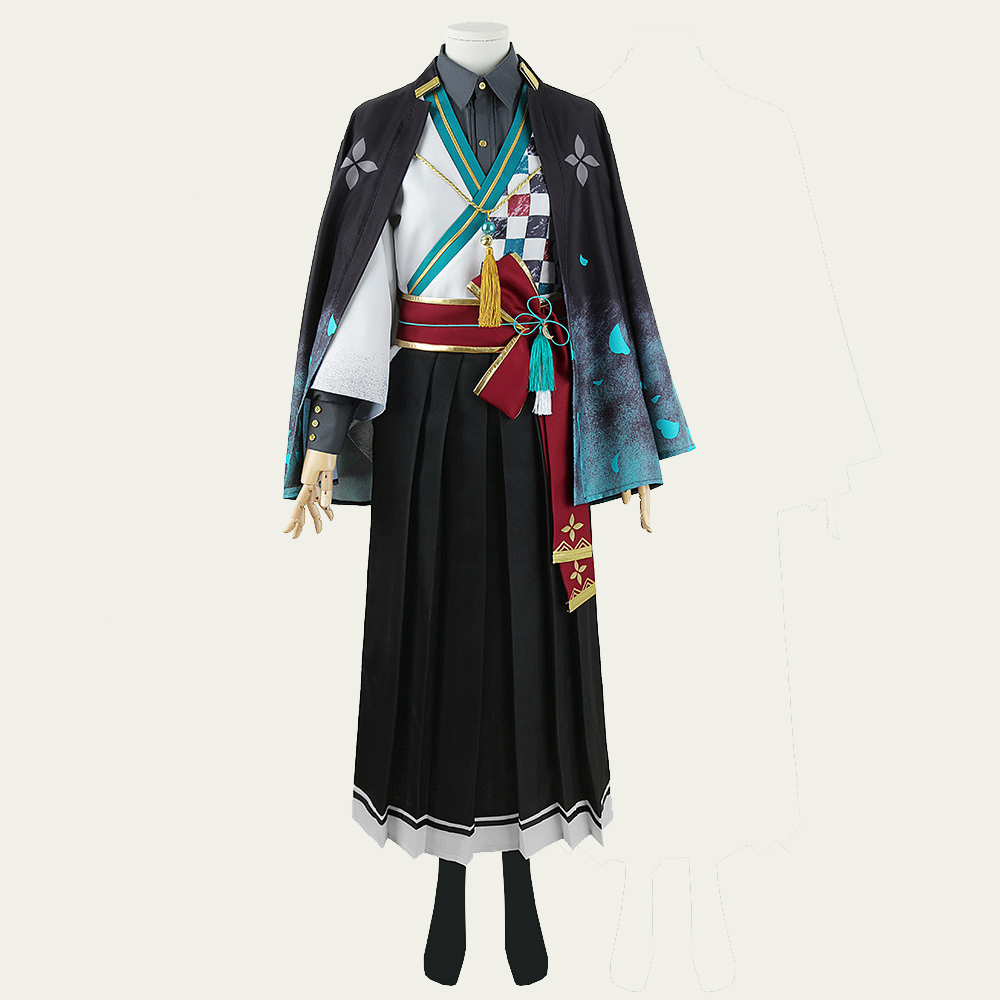 甲斐田晴 コスプレ 衣装 浴衣 VTuber コスチューム 変装 仮装 大人用
