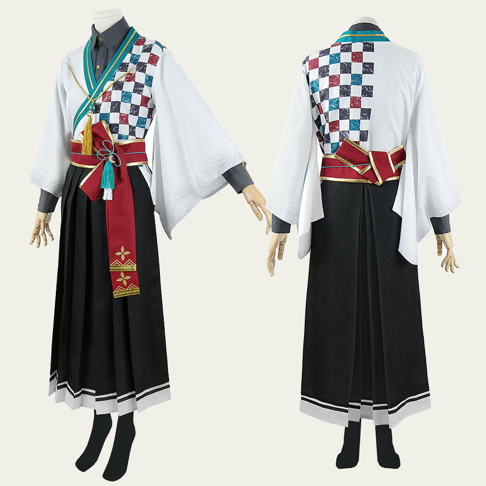 甲斐田晴 コスプレ 衣装 浴衣 VTuber コスチューム 変装 仮装 大人用