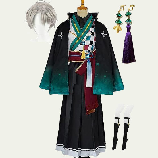 Haru Kaida Cosplay Costume Yukata VTuber Costume Disguise Costume Adult